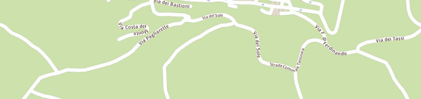 Mappa della impresa pizzeria ristorante pegaso a TORTORETO