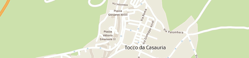 Mappa della impresa drink service di raulli alessio e c sas a TOCCO DA CASAURIA