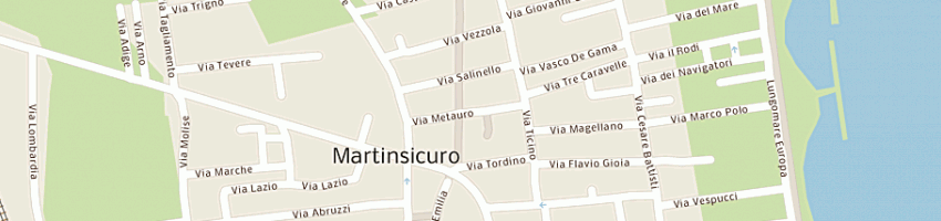 Mappa della impresa fava rosario a MARTINSICURO