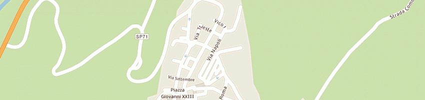 Mappa della impresa forno alfredo di salce n e c snc a TOCCO DA CASAURIA