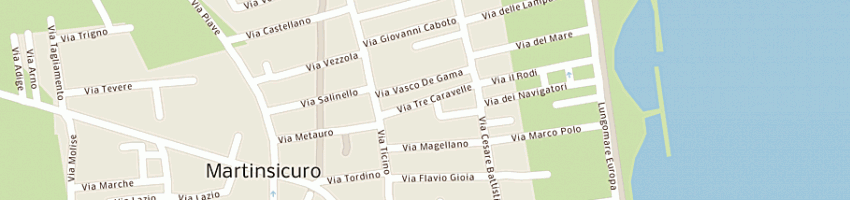 Mappa della impresa estetica 2000 di micozzi luisita a MARTINSICURO