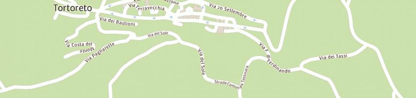 Mappa della impresa cartesiana progetti srl a TORTORETO