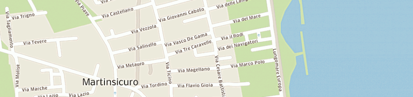 Mappa della impresa ristorante pomodoro a MARTINSICURO