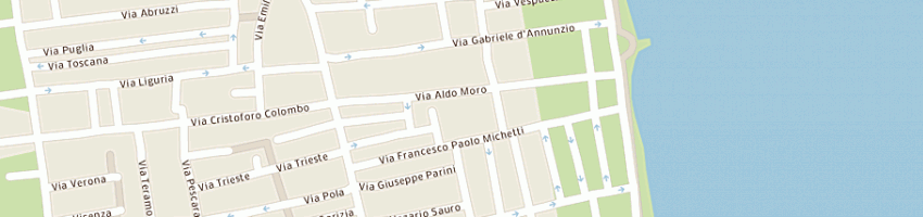 Mappa della impresa hotel sympathy a MARTINSICURO