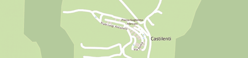 Mappa della impresa scuola media a CASTILENTI