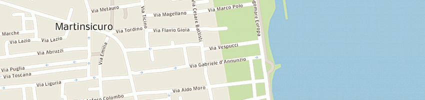 Mappa della impresa malavasi manuela a MARTINSICURO