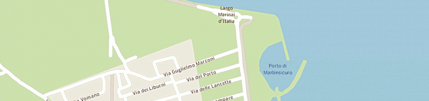 Mappa della impresa hotel belvedere a MARTINSICURO