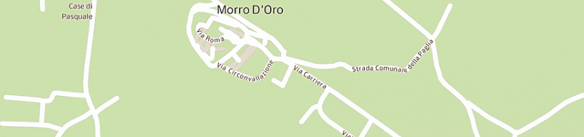 Mappa della impresa ristorante mare e monti sas di monticelli g e c a MORRO D ORO