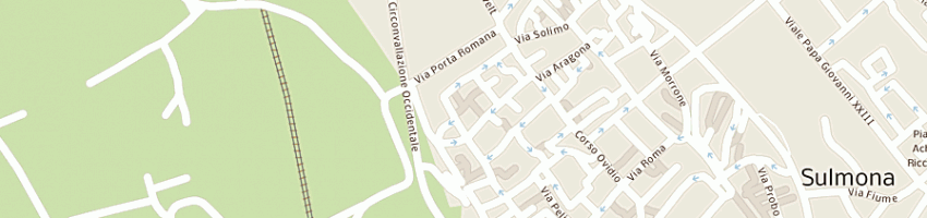 Mappa della impresa tstat srl a SULMONA