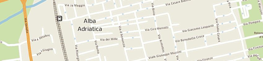 Mappa della impresa betances bosario juana a ALBA ADRIATICA