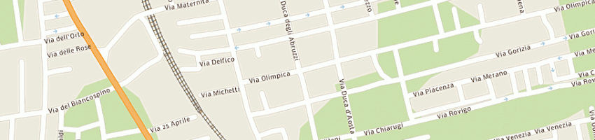Mappa della impresa autoscuola ambrosio sas a ALBA ADRIATICA