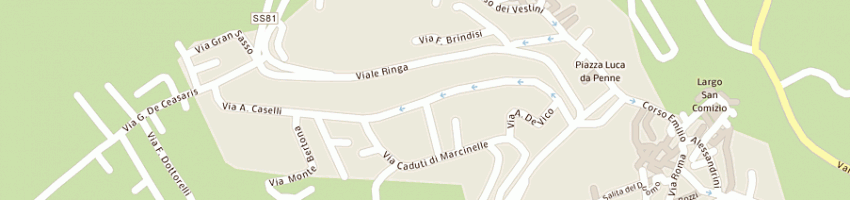 Mappa della impresa tresca matteo a PENNE