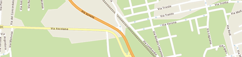 Mappa della impresa office line a ALBA ADRIATICA