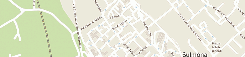 Mappa della impresa carugno carlo a SULMONA