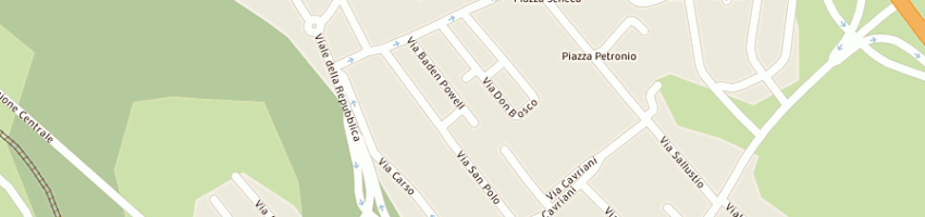 Mappa della impresa publiservice a SULMONA