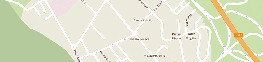 Mappa della impresa cerasoli paola e c sas a L AQUILA