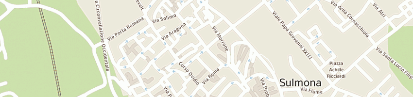 Mappa della impresa comando infr centro sez staccata autonoma a SULMONA