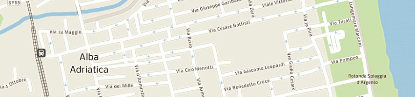 Mappa della impresa di fabio francesco e figli snc a ALBA ADRIATICA