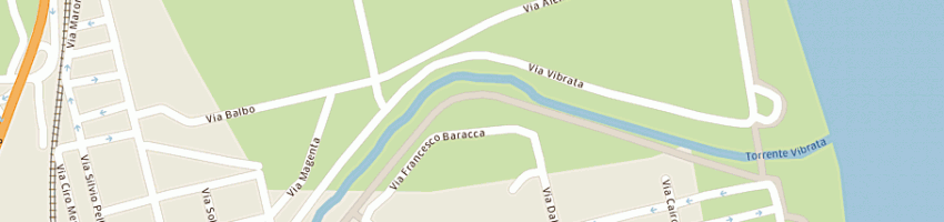 Mappa della impresa europe express 92 di sacripante mario e c snc a ALBA ADRIATICA