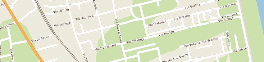 Mappa della impresa hotel king a ALBA ADRIATICA