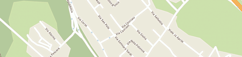 Mappa della impresa ferrara enrico a SULMONA