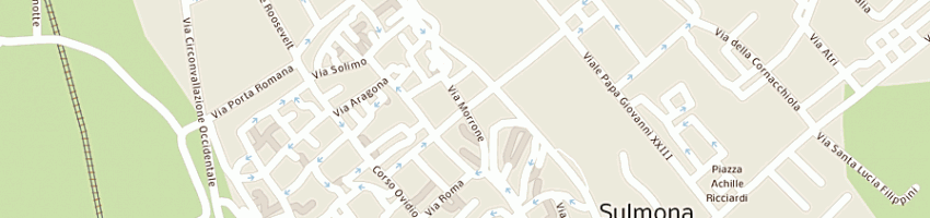 Mappa della impresa cicli della valle ivo a SULMONA