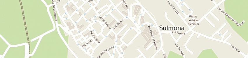 Mappa della impresa valentini filippo a SULMONA