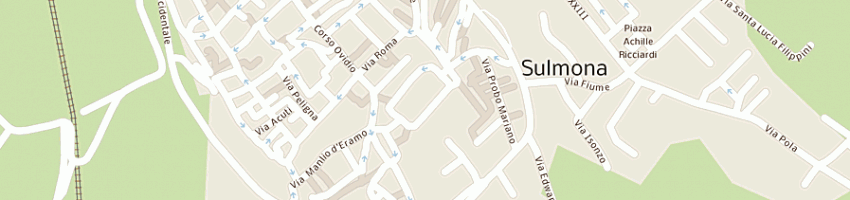Mappa della impresa studio architettura habitat 2000 a SULMONA