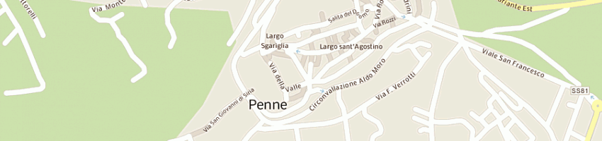 Mappa della impresa sanita' ania a PENNE