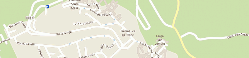 Mappa della impresa sigma progetti ingegneri associati a PENNE