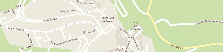 Mappa della impresa fornarola fernando a PENNE