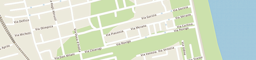Mappa della impresa ristorante taverna wolf a ALBA ADRIATICA