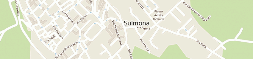 Mappa della impresa getre srl a SULMONA