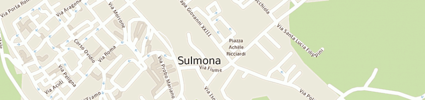 Mappa della impresa ateneo internazionale della lirica a SULMONA