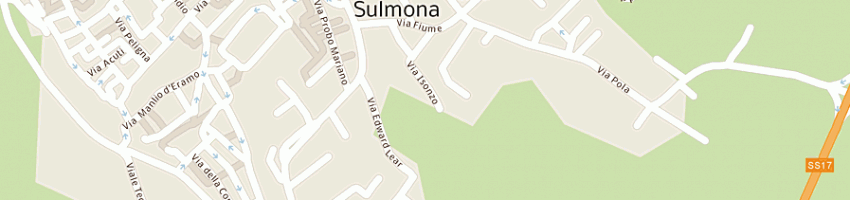 Mappa della impresa cinque sandro a SULMONA