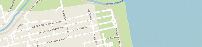 Mappa della impresa bar domingo a ALBA ADRIATICA