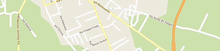 Mappa della impresa carabia lola alimentari a SULMONA