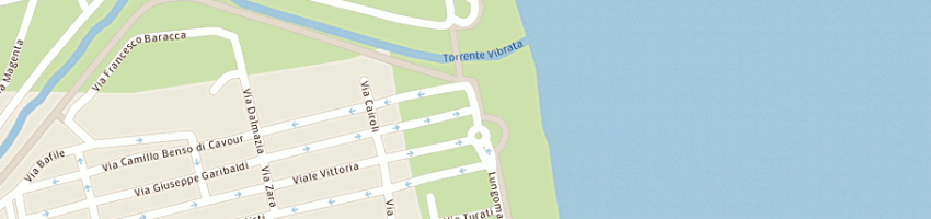 Mappa della impresa alex daiani sas di marconi daniela e c a ALBA ADRIATICA