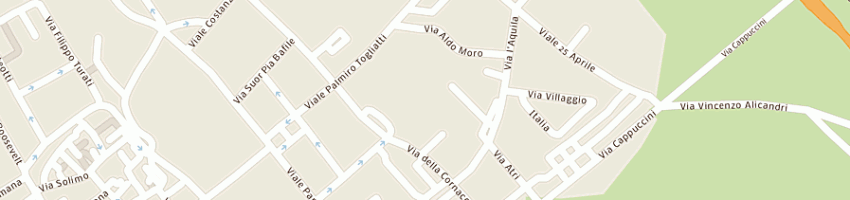 Mappa della impresa supaco racing a SULMONA