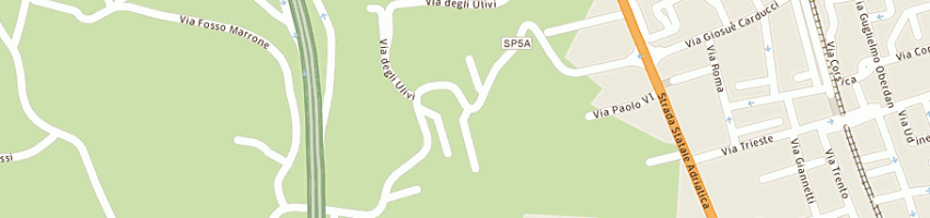Mappa della impresa pelletteria jpel (srl) a TORTORETO