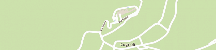 Mappa della impresa giacomelli valentina a CUGNOLI