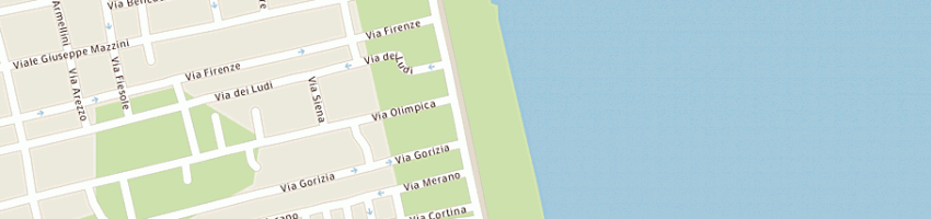 Mappa della impresa galli pelletterie srl a ALBA ADRIATICA