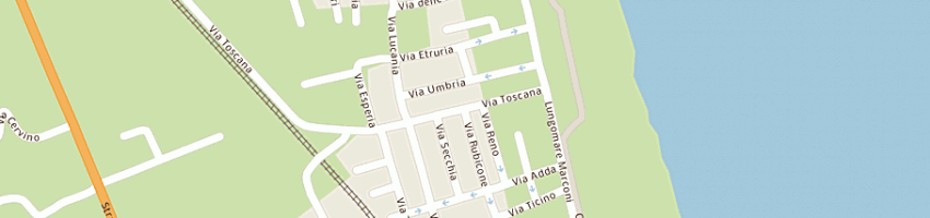 Mappa della impresa class srl a ALBA ADRIATICA