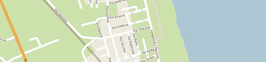 Mappa della impresa hotel astor a ALBA ADRIATICA