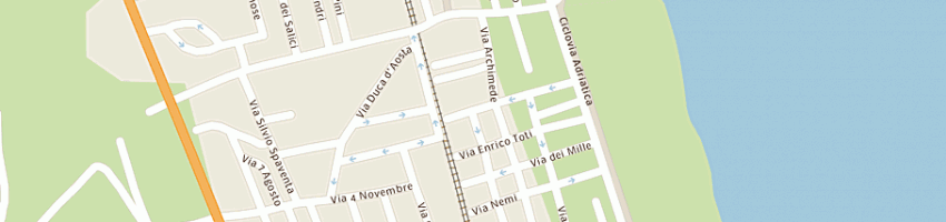 Mappa della impresa green park srl a TORTORETO
