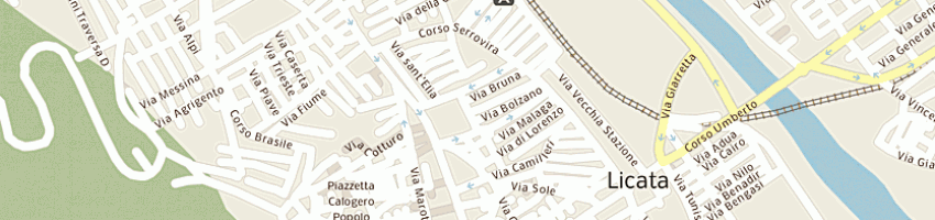 Mappa della impresa ripellino giovanni a LICATA