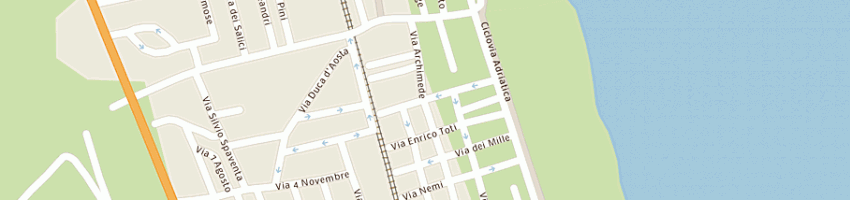 Mappa della impresa saraullo carla a TORTORETO