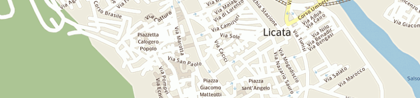 Mappa della impresa lo leggio salvo a LICATA