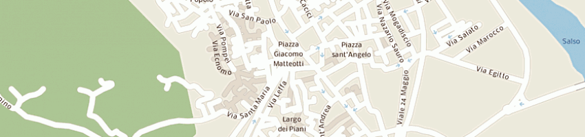 Mappa della impresa tipografia cartoleria a la perna a LICATA