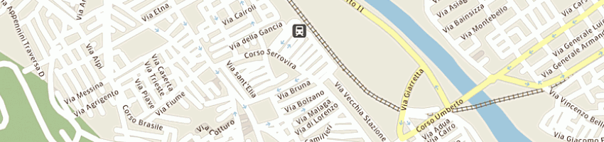 Mappa della impresa vepi srl a AGRIGENTO